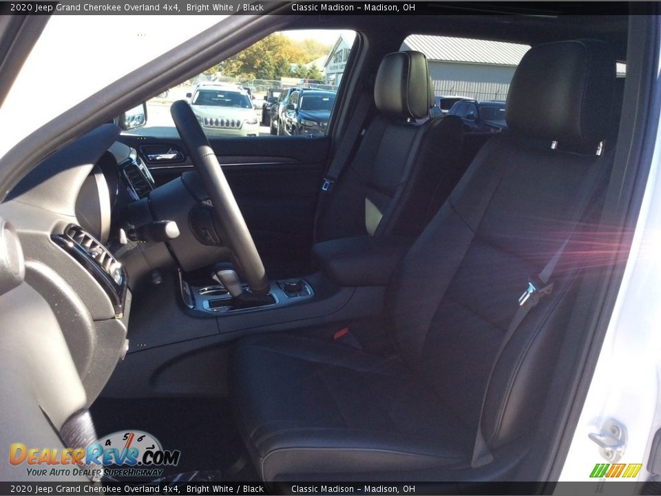 2020 Jeep Grand Cherokee Overland 4x4 Bright White / Black Photo #2