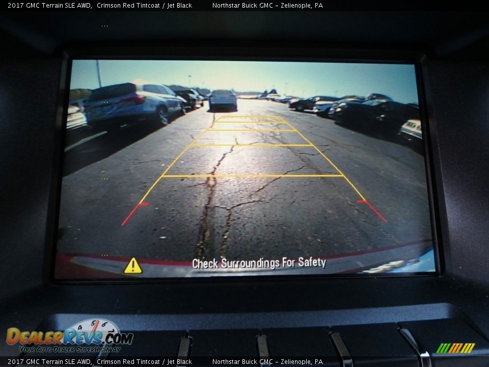 2017 GMC Terrain SLE AWD Crimson Red Tintcoat / Jet Black Photo #27
