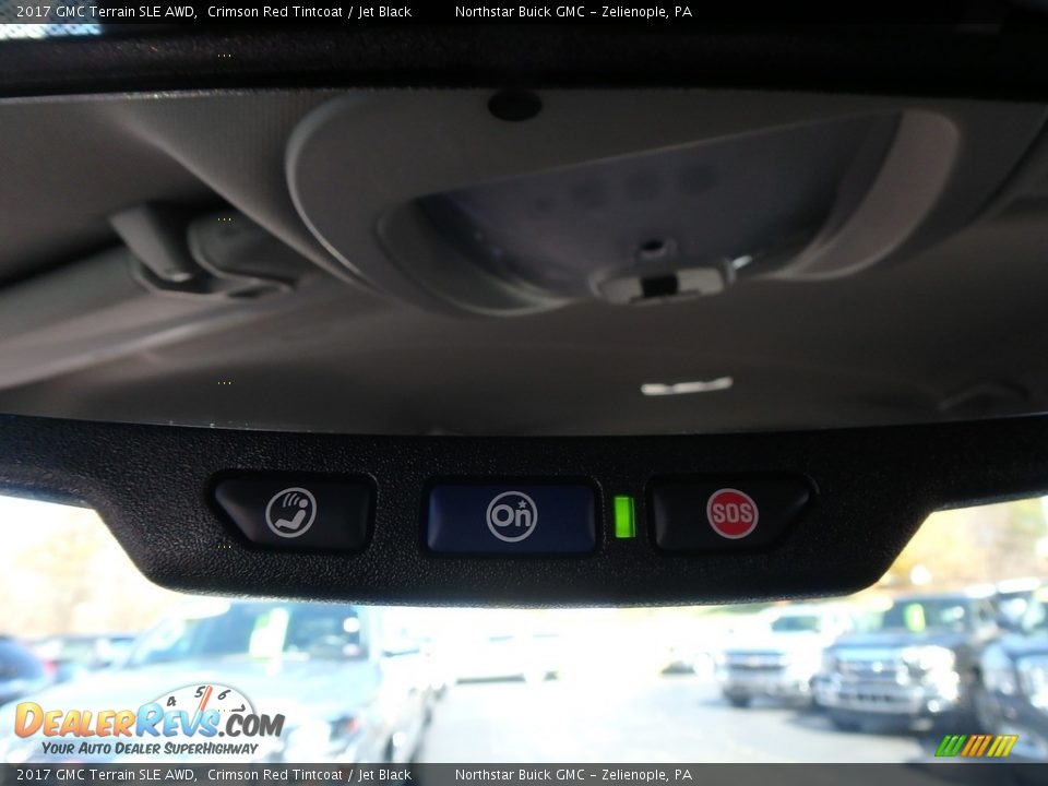 2017 GMC Terrain SLE AWD Crimson Red Tintcoat / Jet Black Photo #29