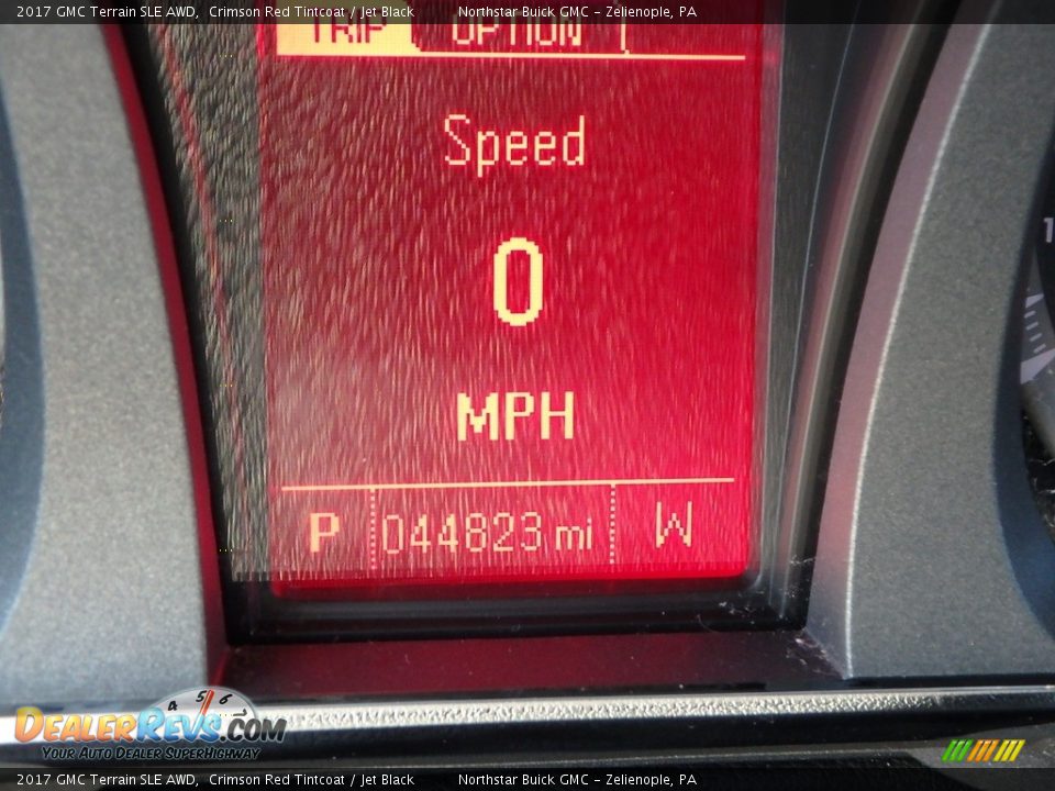 2017 GMC Terrain SLE AWD Crimson Red Tintcoat / Jet Black Photo #30