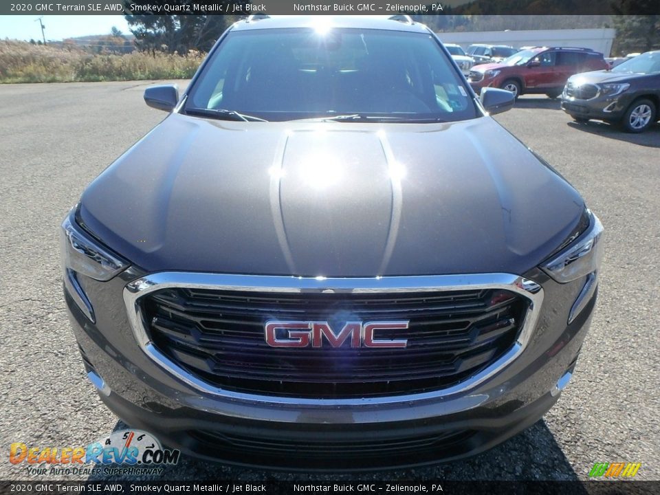 2020 GMC Terrain SLE AWD Smokey Quartz Metallic / Jet Black Photo #2