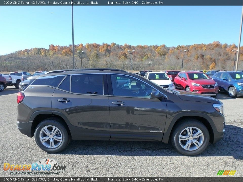 2020 GMC Terrain SLE AWD Smokey Quartz Metallic / Jet Black Photo #4