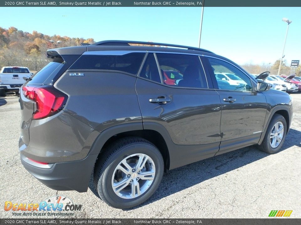 2020 GMC Terrain SLE AWD Smokey Quartz Metallic / Jet Black Photo #5
