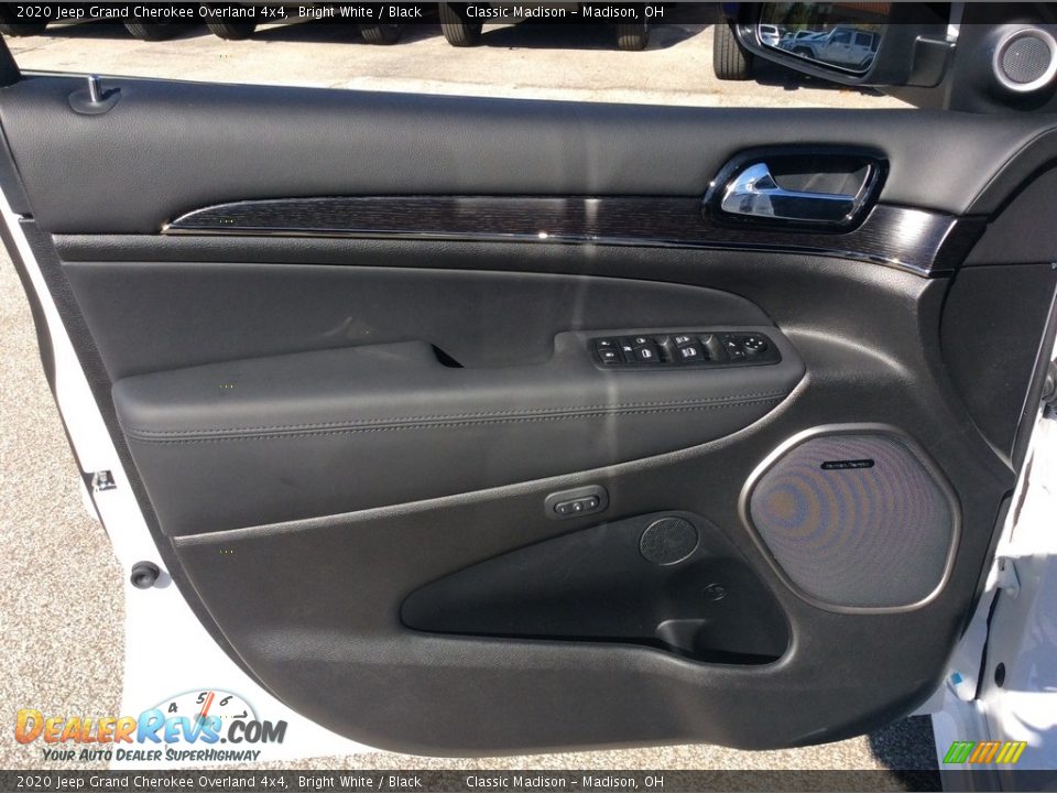 2020 Jeep Grand Cherokee Overland 4x4 Bright White / Black Photo #10