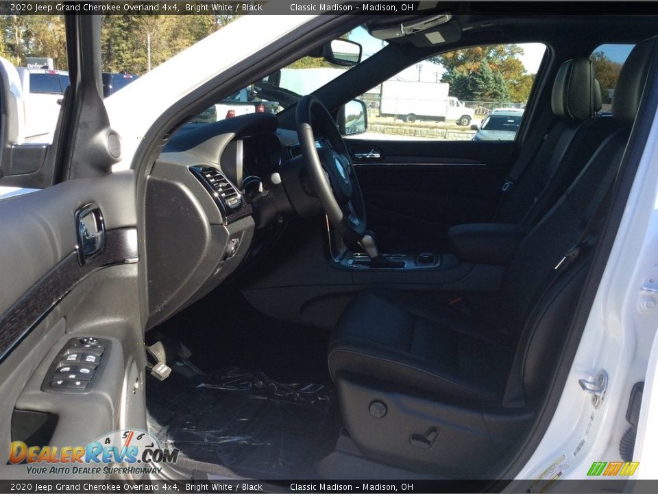 2020 Jeep Grand Cherokee Overland 4x4 Bright White / Black Photo #11