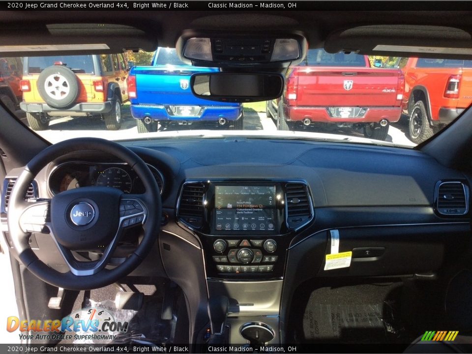 2020 Jeep Grand Cherokee Overland 4x4 Bright White / Black Photo #12