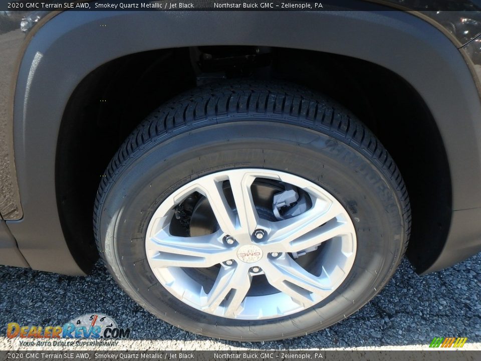 2020 GMC Terrain SLE AWD Smokey Quartz Metallic / Jet Black Photo #10