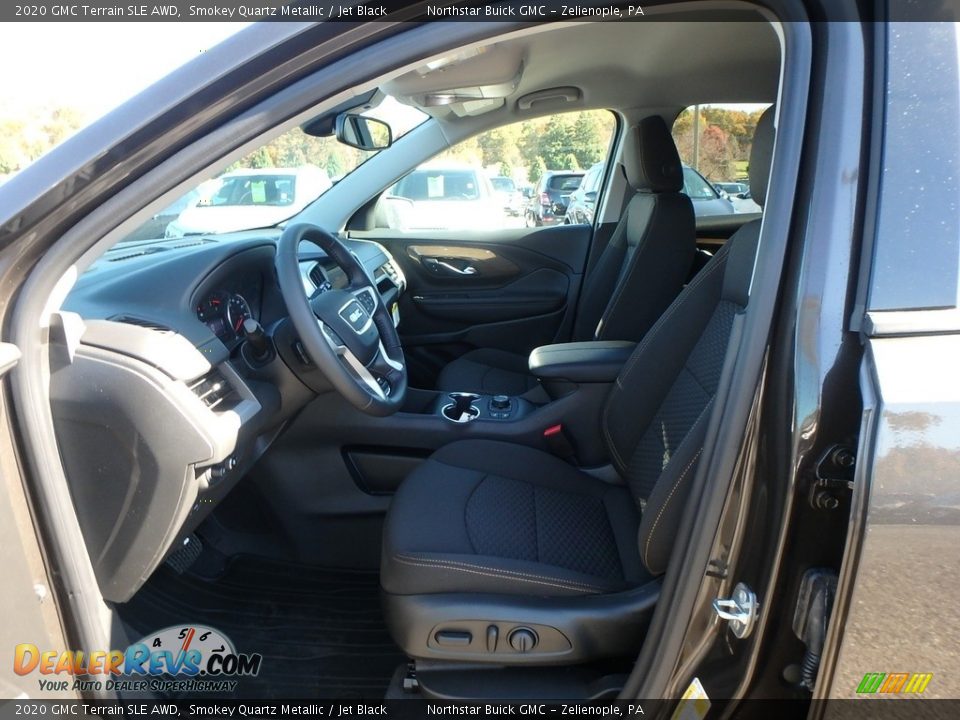 2020 GMC Terrain SLE AWD Smokey Quartz Metallic / Jet Black Photo #13