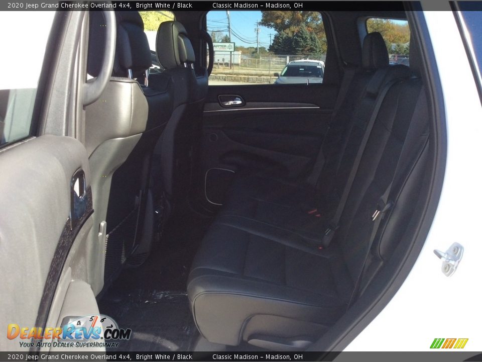 2020 Jeep Grand Cherokee Overland 4x4 Bright White / Black Photo #18