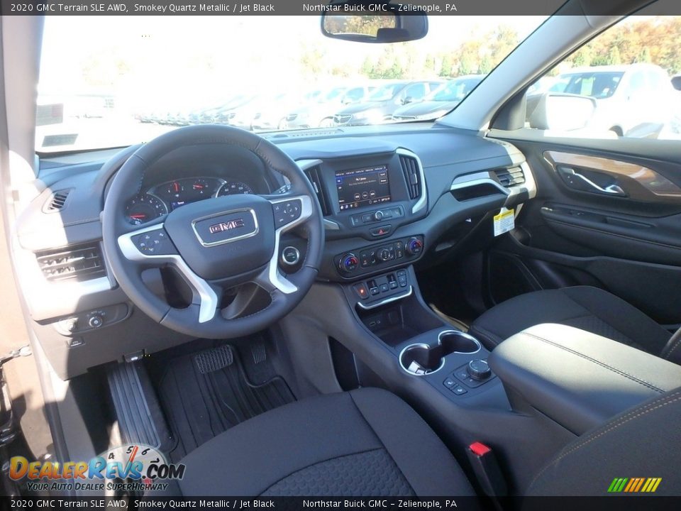 2020 GMC Terrain SLE AWD Smokey Quartz Metallic / Jet Black Photo #15