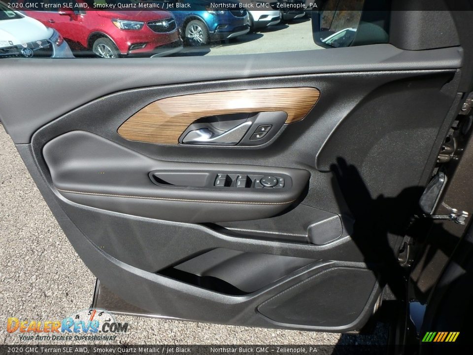 2020 GMC Terrain SLE AWD Smokey Quartz Metallic / Jet Black Photo #16