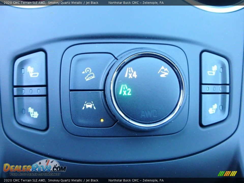 2020 GMC Terrain SLE AWD Smokey Quartz Metallic / Jet Black Photo #18