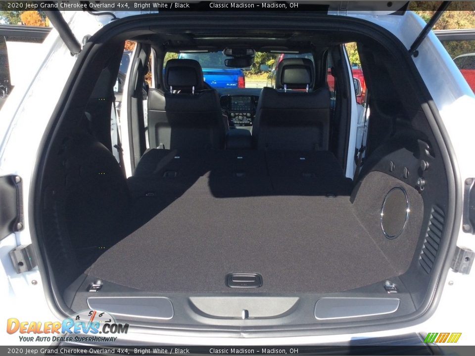 2020 Jeep Grand Cherokee Overland 4x4 Bright White / Black Photo #21