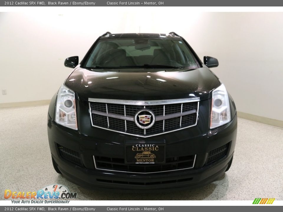 2012 Cadillac SRX FWD Black Raven / Ebony/Ebony Photo #2