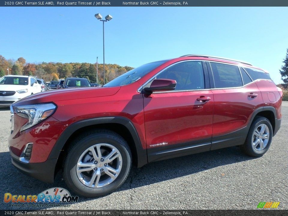 2020 GMC Terrain SLE AWD Red Quartz Tintcoat / Jet Black Photo #1