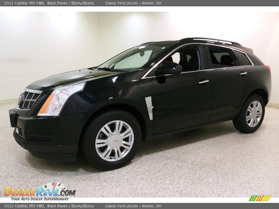 2012 Cadillac SRX FWD Black Raven / Ebony/Ebony Photo #3