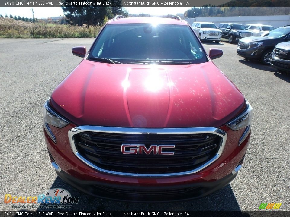 2020 GMC Terrain SLE AWD Red Quartz Tintcoat / Jet Black Photo #2