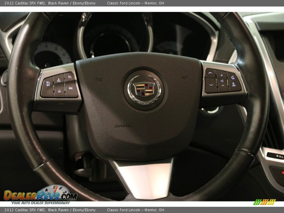 2012 Cadillac SRX FWD Black Raven / Ebony/Ebony Photo #7