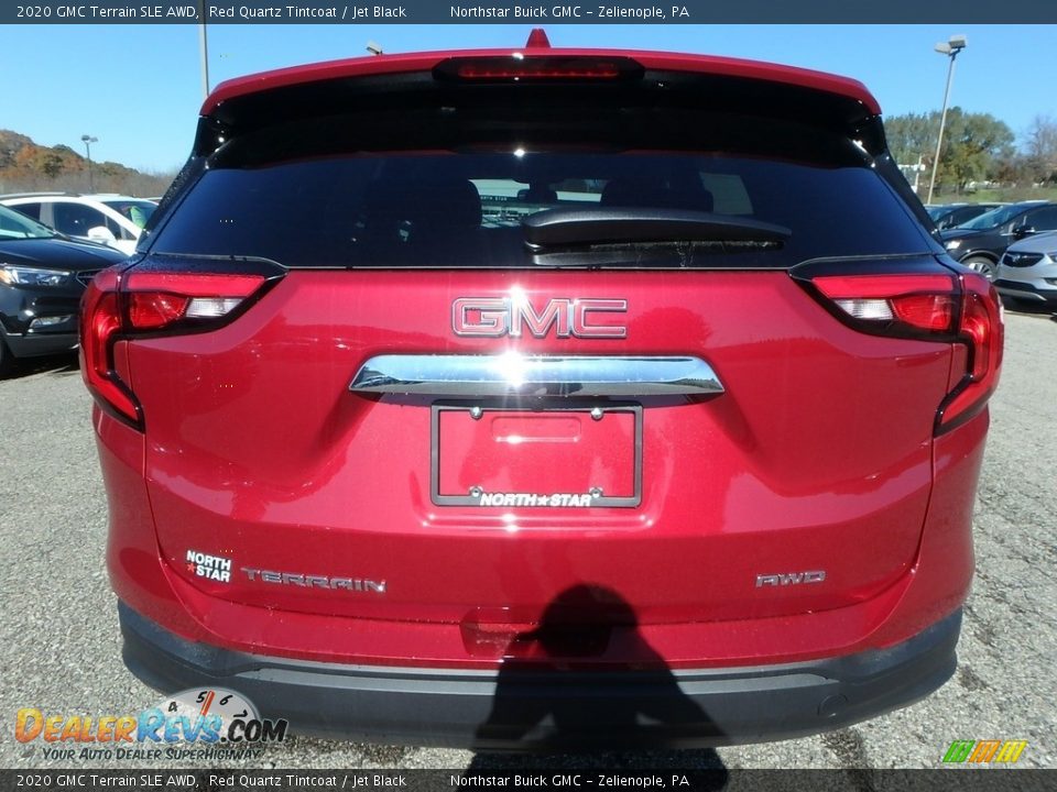 2020 GMC Terrain SLE AWD Red Quartz Tintcoat / Jet Black Photo #6