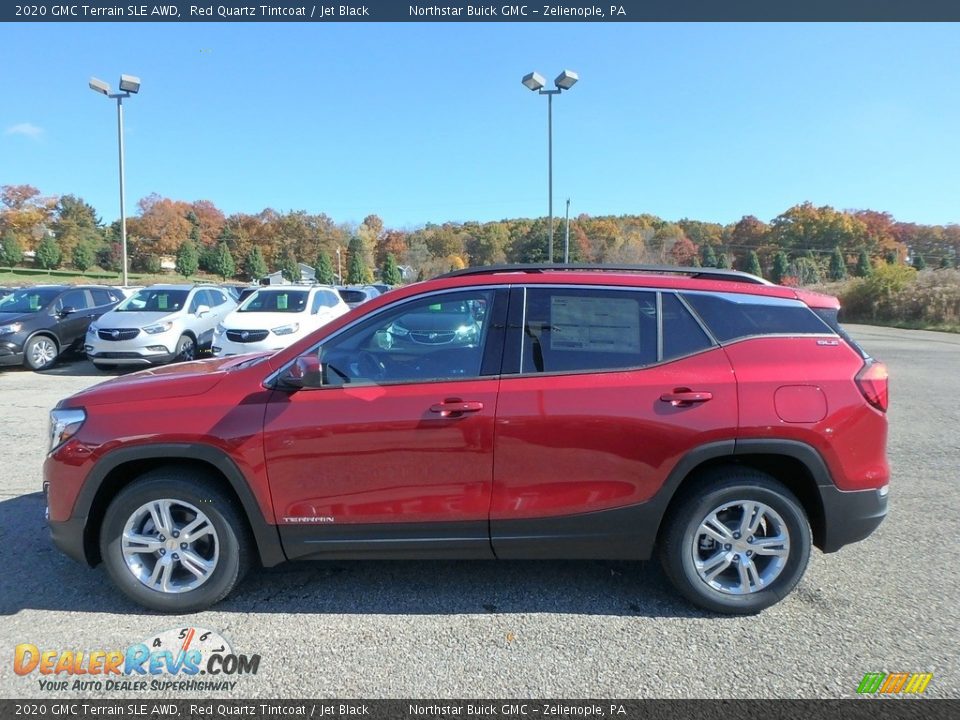 2020 GMC Terrain SLE AWD Red Quartz Tintcoat / Jet Black Photo #9