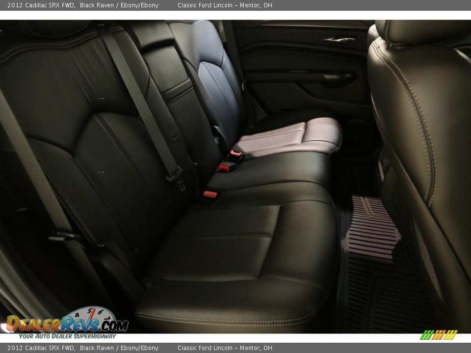 2012 Cadillac SRX FWD Black Raven / Ebony/Ebony Photo #14