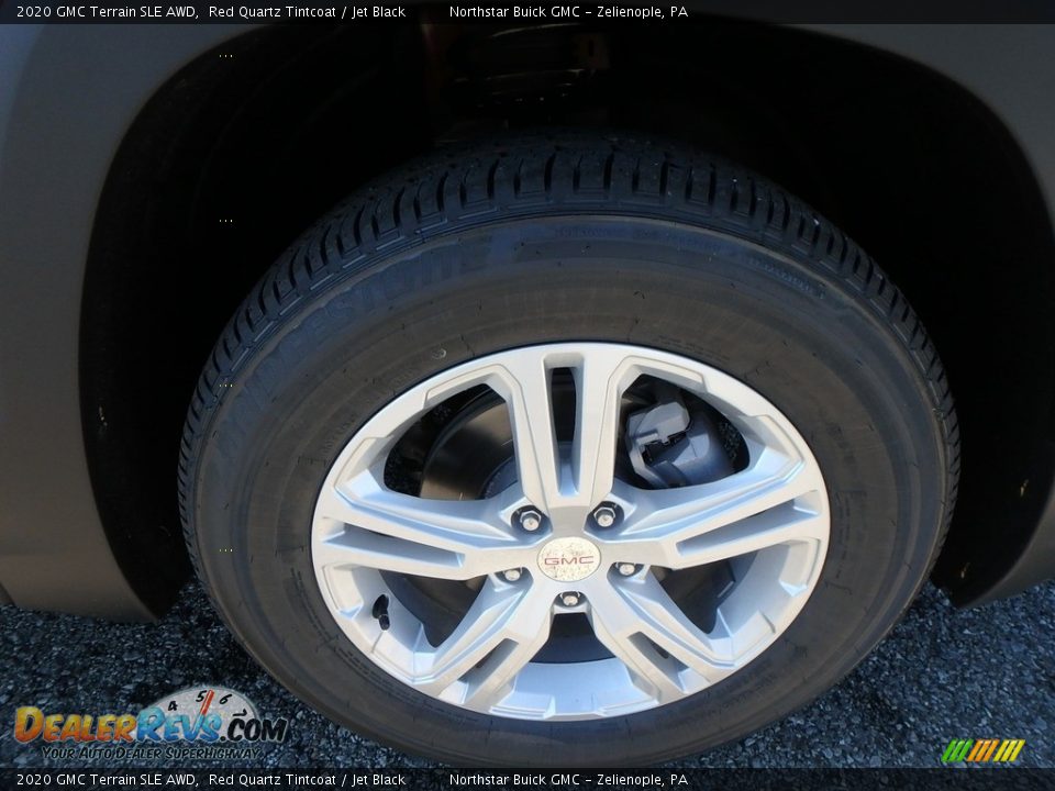 2020 GMC Terrain SLE AWD Red Quartz Tintcoat / Jet Black Photo #10