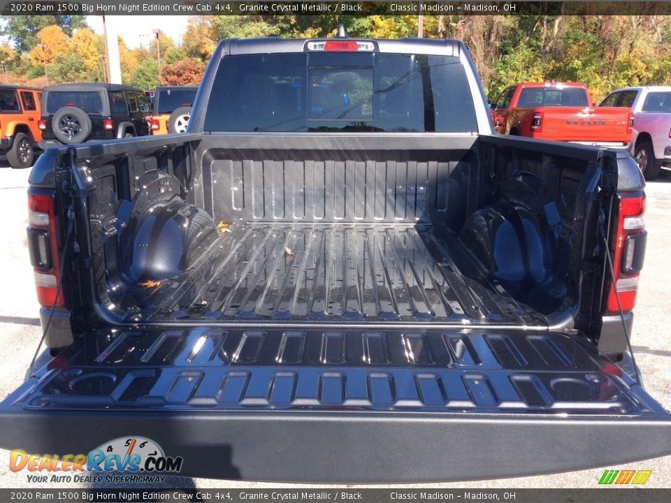 2020 Ram 1500 Big Horn Night Edition Crew Cab 4x4 Granite Crystal Metallic / Black Photo #9