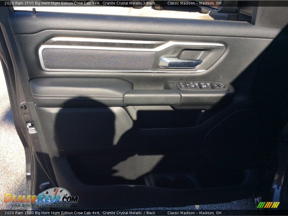 2020 Ram 1500 Big Horn Night Edition Crew Cab 4x4 Granite Crystal Metallic / Black Photo #11