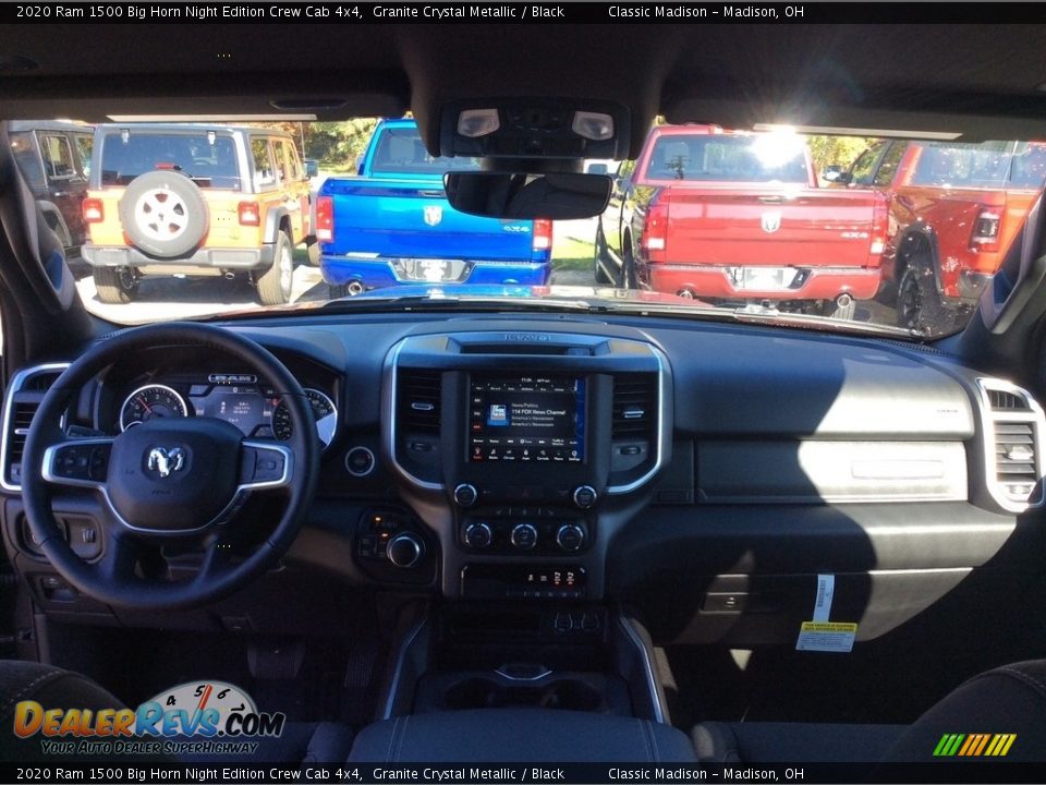 2020 Ram 1500 Big Horn Night Edition Crew Cab 4x4 Granite Crystal Metallic / Black Photo #13