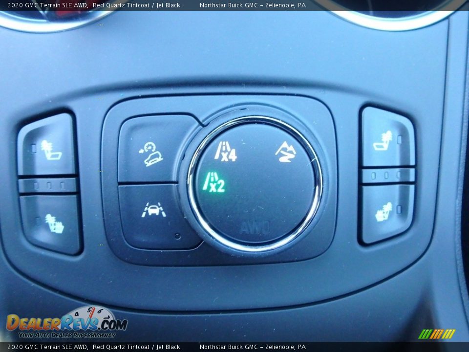 2020 GMC Terrain SLE AWD Red Quartz Tintcoat / Jet Black Photo #18