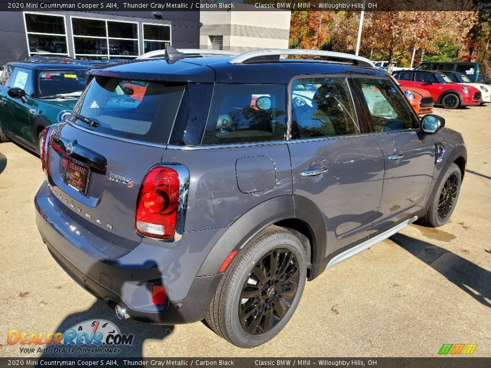 2020 Mini Countryman Cooper S All4 Thunder Gray Metallic / Carbon Black Photo #2