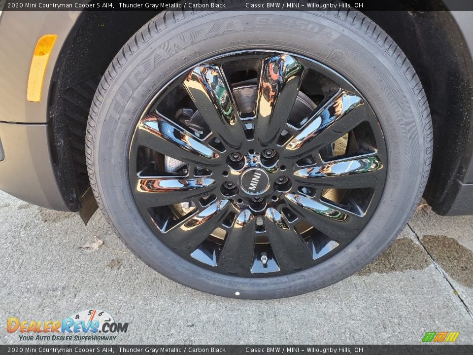 2020 Mini Countryman Cooper S All4 Thunder Gray Metallic / Carbon Black Photo #5