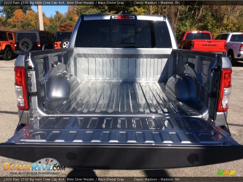 2020 Ram 1500 Big Horn Crew Cab 4x4 Billet Silver Metallic / Black/Diesel Gray Photo #9