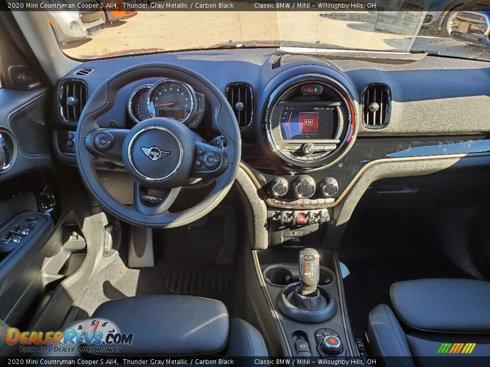 2020 Mini Countryman Cooper S All4 Thunder Gray Metallic / Carbon Black Photo #6