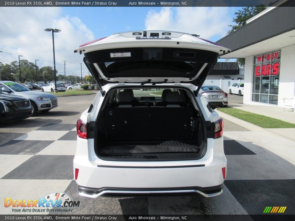 2019 Lexus RX 350L AWD Eminent White Pearl / Stratus Gray Photo #5