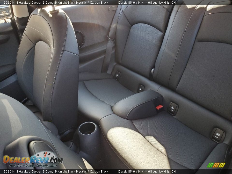2020 Mini Hardtop Cooper 2 Door Midnight Black Metallic / Carbon Black Photo #7