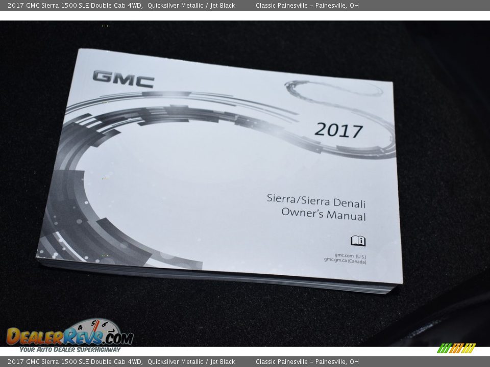 2017 GMC Sierra 1500 SLE Double Cab 4WD Quicksilver Metallic / Jet Black Photo #15