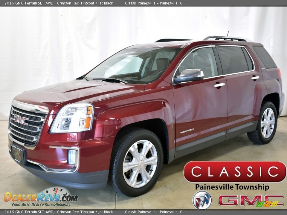 2016 GMC Terrain SLT AWD Crimson Red Tintcoat / Jet Black Photo #1