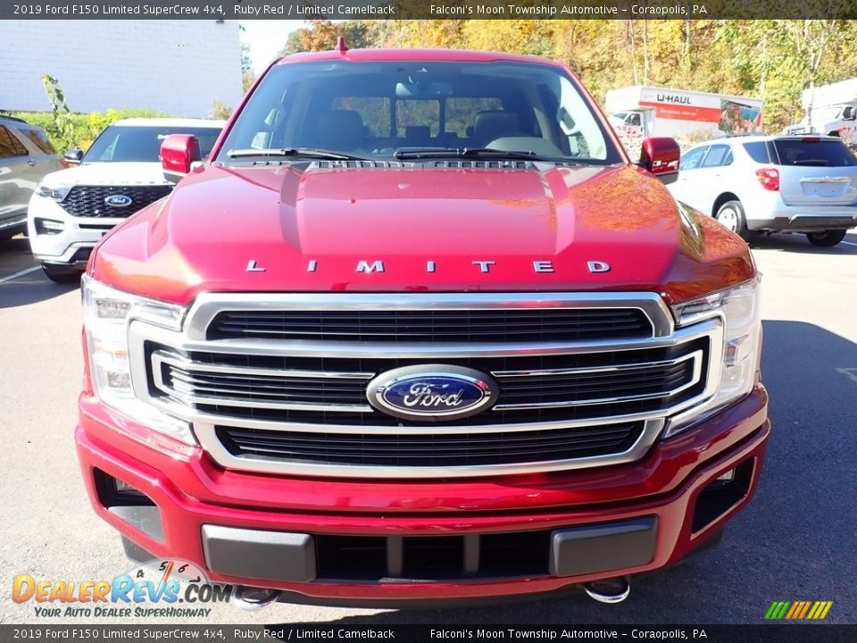 2019 Ford F150 Limited SuperCrew 4x4 Ruby Red / Limited Camelback Photo #4