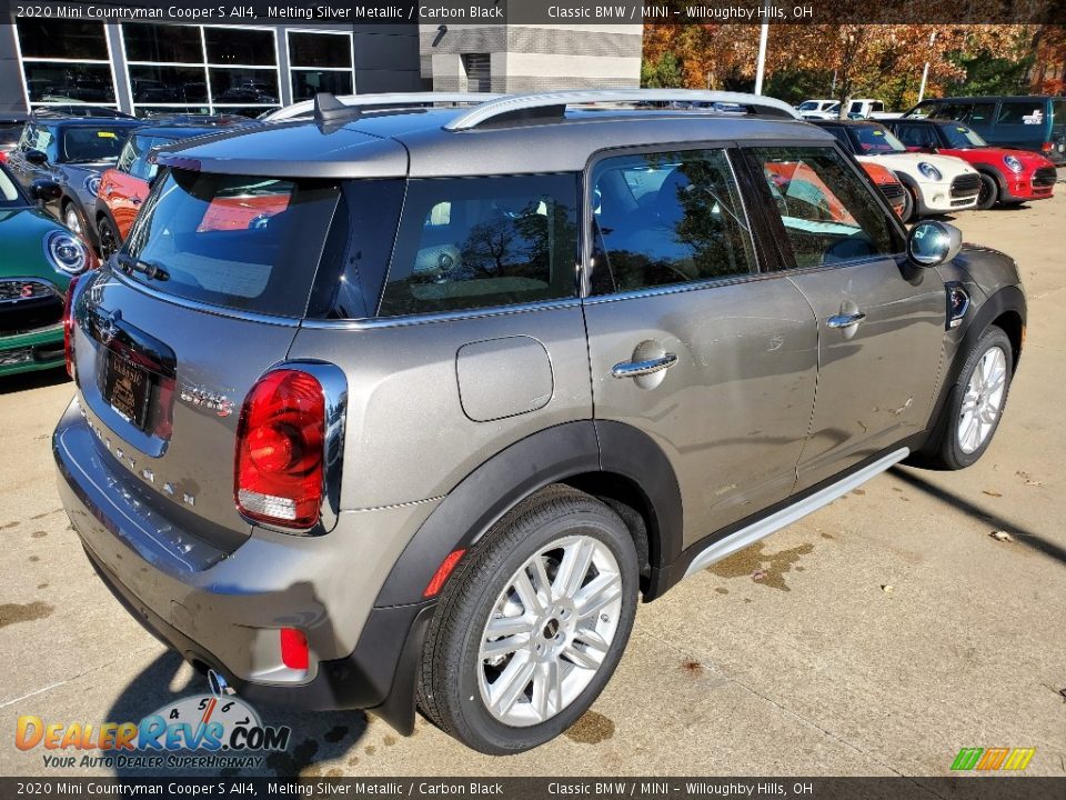 2020 Mini Countryman Cooper S All4 Melting Silver Metallic / Carbon Black Photo #2