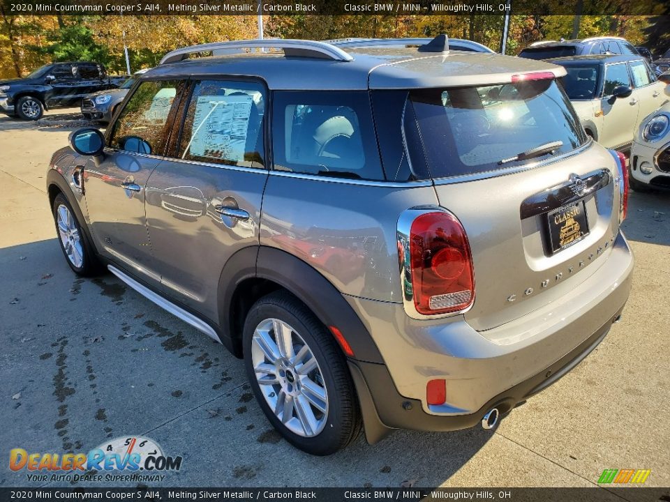 2020 Mini Countryman Cooper S All4 Melting Silver Metallic / Carbon Black Photo #3