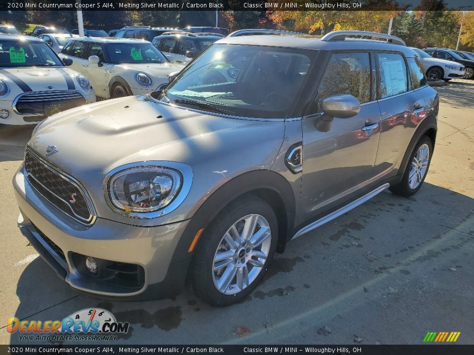 2020 Mini Countryman Cooper S All4 Melting Silver Metallic / Carbon Black Photo #4