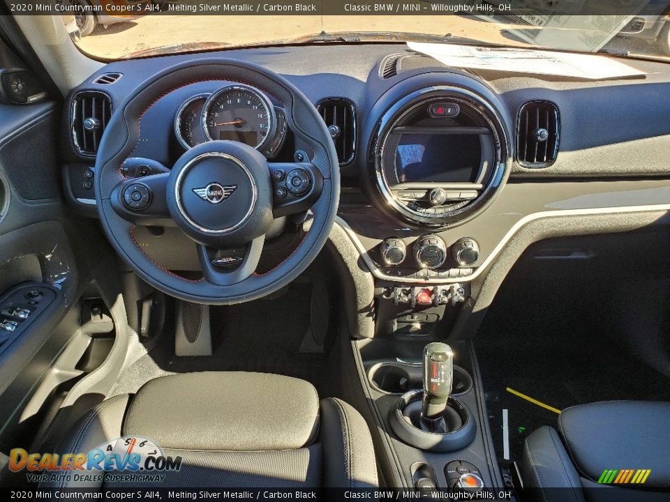 2020 Mini Countryman Cooper S All4 Melting Silver Metallic / Carbon Black Photo #6