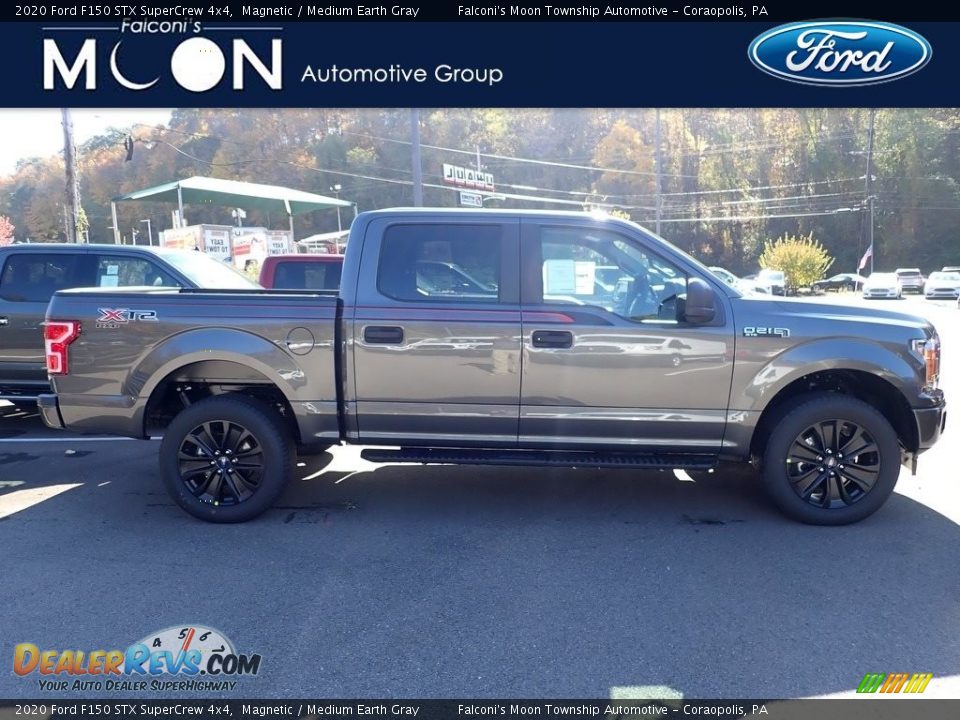 2020 Ford F150 STX SuperCrew 4x4 Magnetic / Medium Earth Gray Photo #1