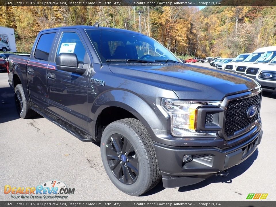 2020 Ford F150 STX SuperCrew 4x4 Magnetic / Medium Earth Gray Photo #3