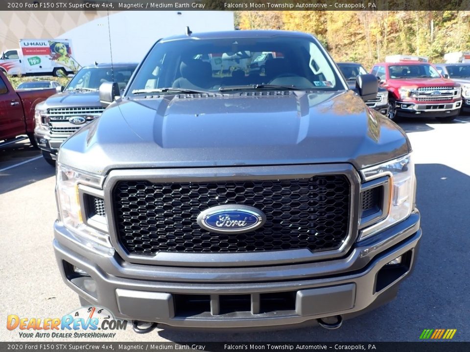 2020 Ford F150 STX SuperCrew 4x4 Magnetic / Medium Earth Gray Photo #4