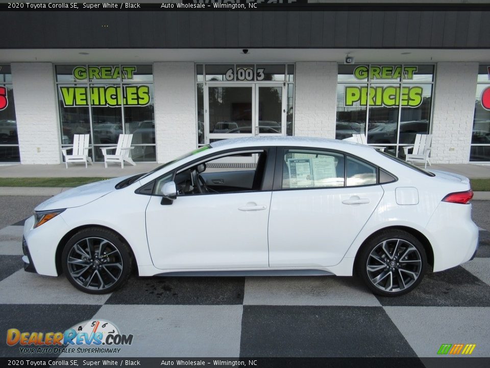 2020 Toyota Corolla SE Super White / Black Photo #1