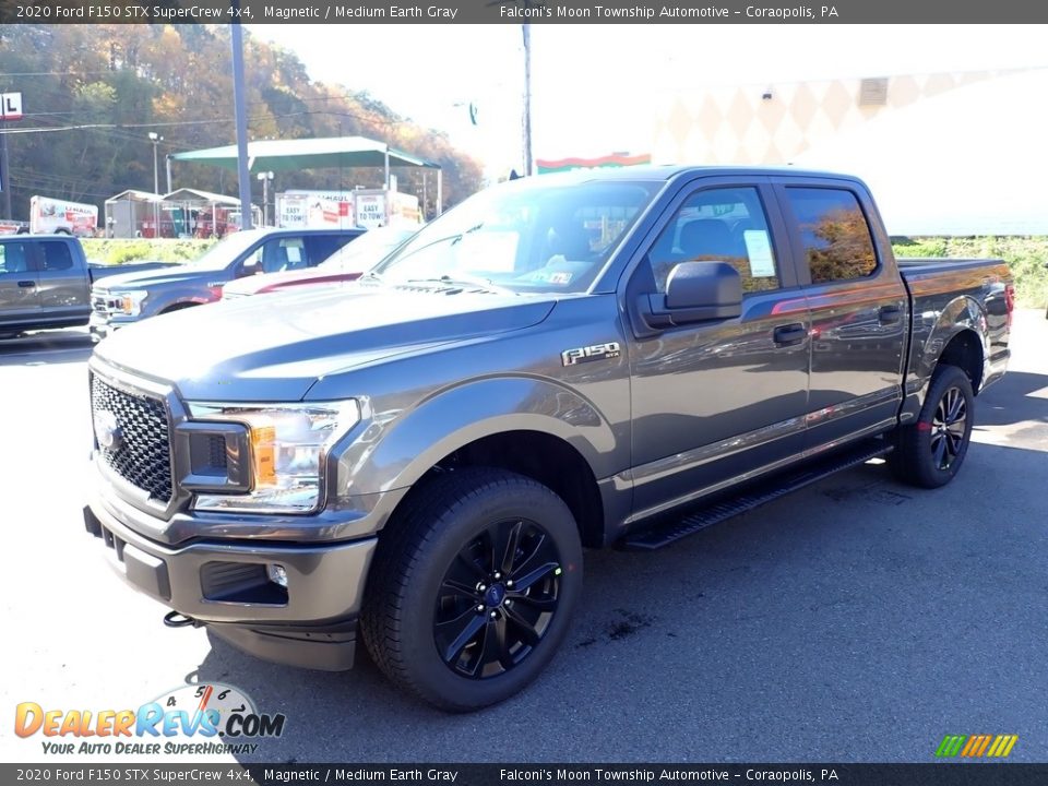 2020 Ford F150 STX SuperCrew 4x4 Magnetic / Medium Earth Gray Photo #5