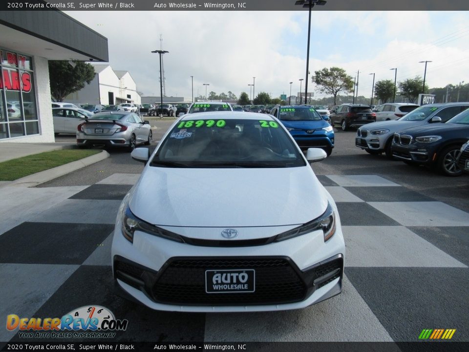 2020 Toyota Corolla SE Super White / Black Photo #2