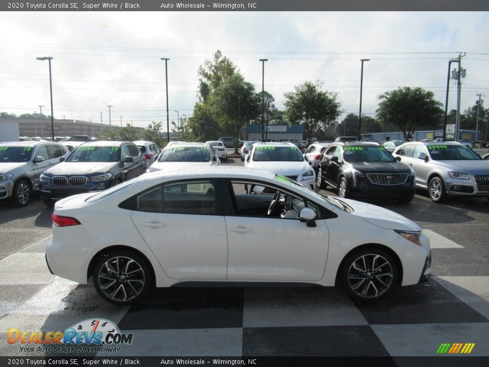 2020 Toyota Corolla SE Super White / Black Photo #3